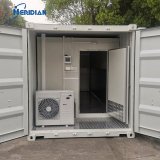 Inside view of 5×2.3×2.3m container cold room